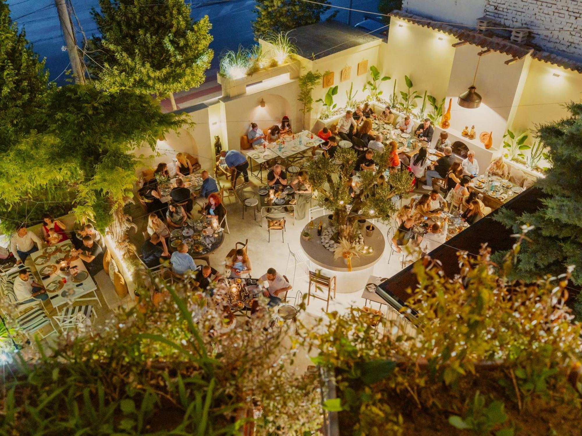 Barba Boutique Hotel Korce Eksteriør billede