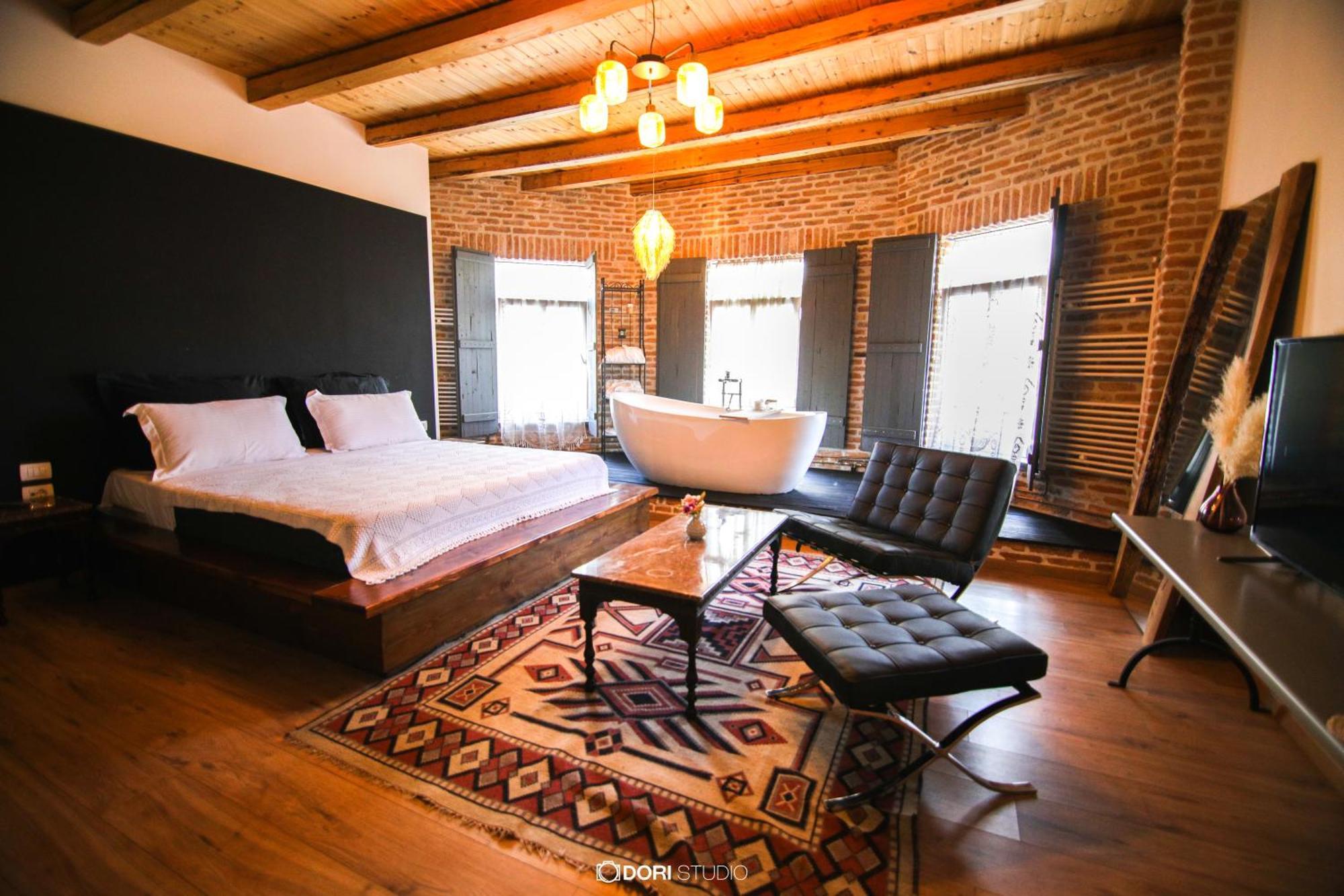 Barba Boutique Hotel Korce Værelse billede
