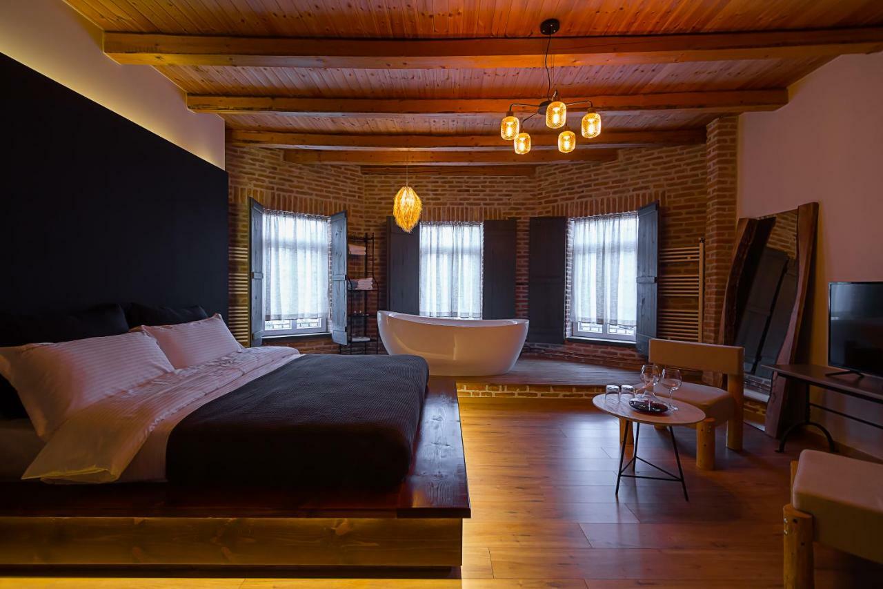 Barba Boutique Hotel Korce Eksteriør billede
