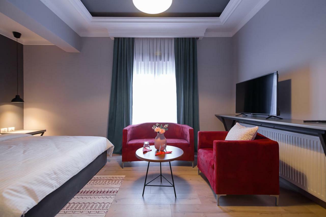 Barba Boutique Hotel Korce Eksteriør billede